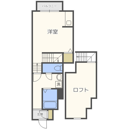 リックメゾン武蔵の間取り