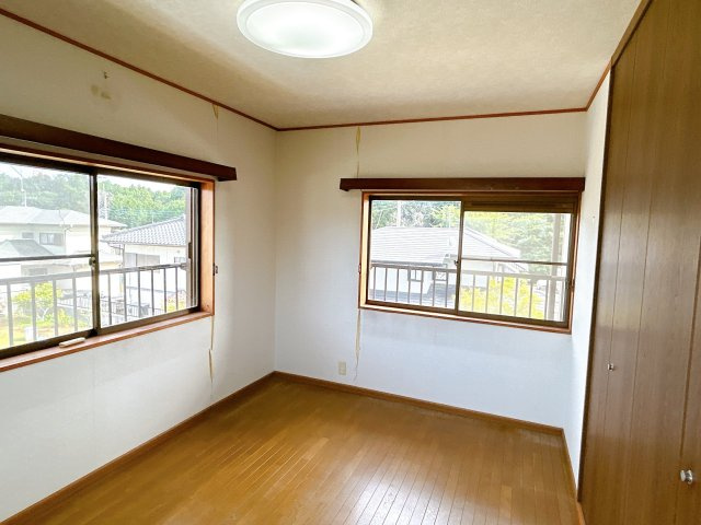 那珂市平野　中古戸建の洋室|【リフォーム予定】2階東側洋室の様子です。