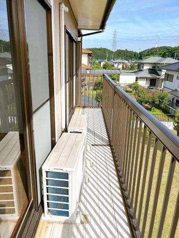 那珂市平野　中古戸建のバルコニー|【リフォーム予定】バルコニーの様子です。