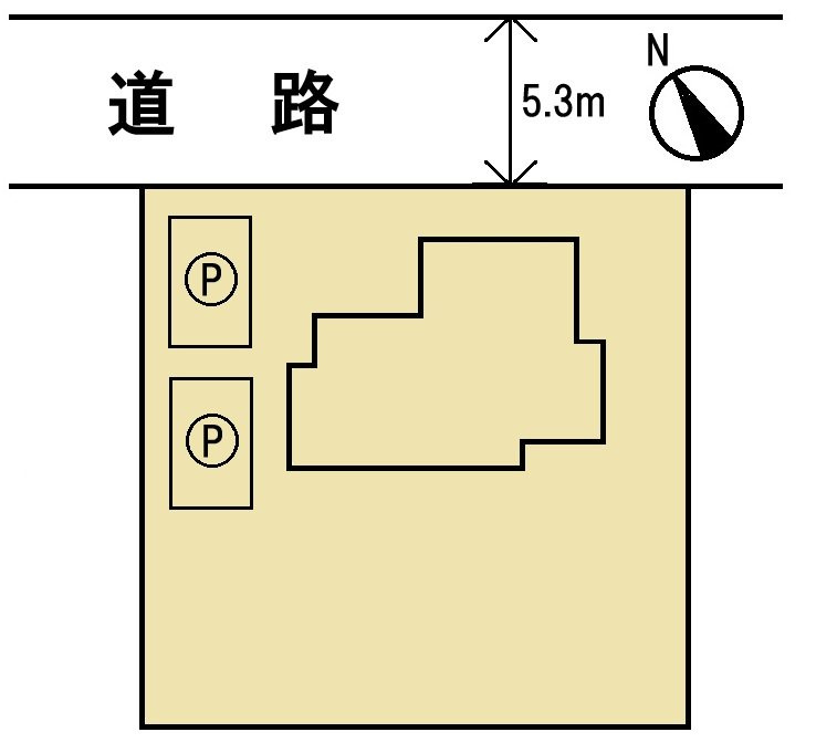 那珂市平野　中古戸建のその他|配置図