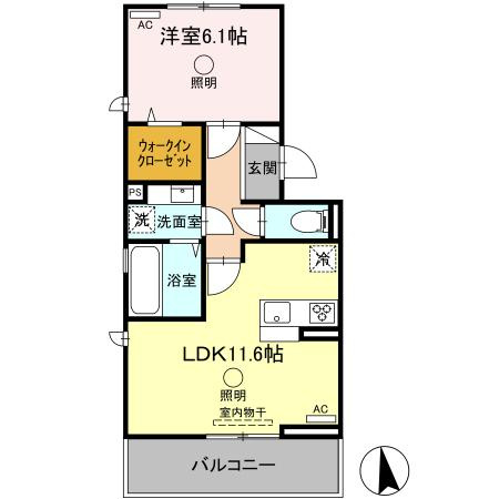 シェシレーヌの間取り