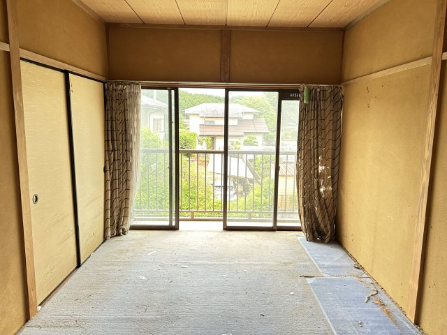 那珂市平野　中古戸建の和室|【リフォーム予定】2階中央和室の様子です。