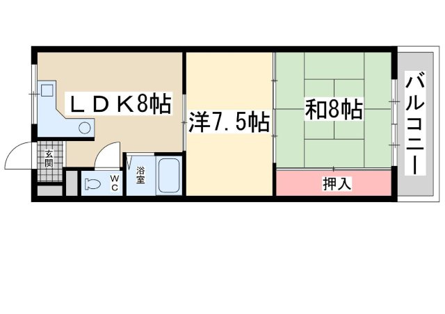 【間取り】 | コーポフェニックス