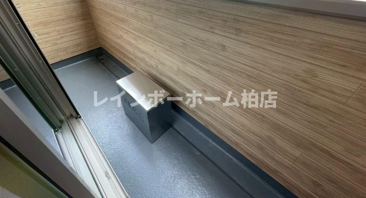 特典：仲介手数料が無料です!!のバルコニー