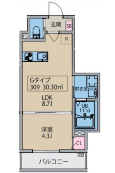 【間取り】 | AXIA CITY神戸松原