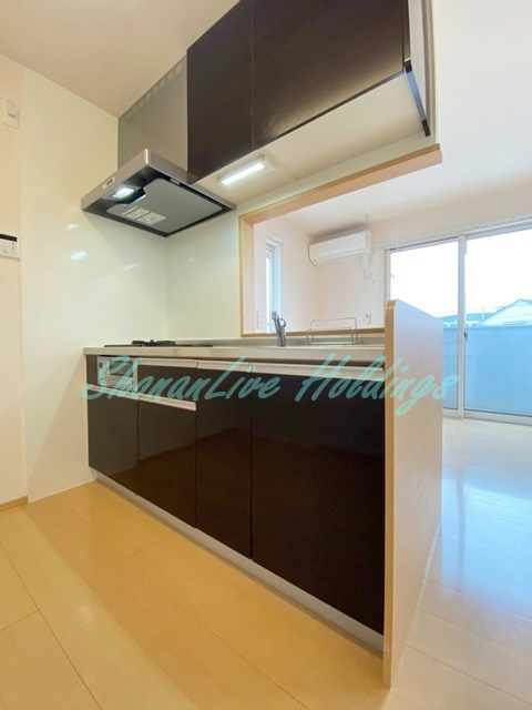 藤沢市亀井野のアパートのキッチン