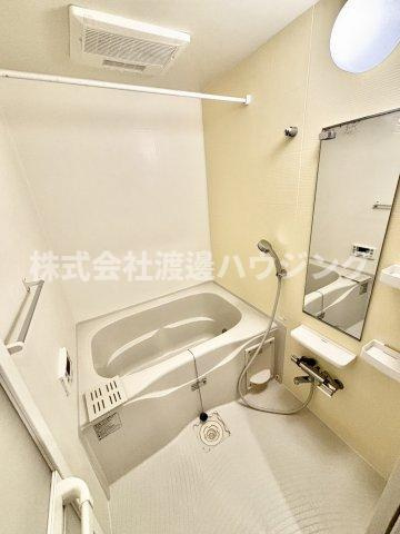 ソレイユ岡山の浴室