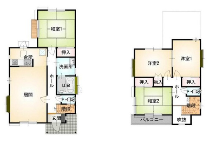 【中古戸建】邑楽郡明和町新里の間取り|■間取り図｜敷地面積：165.42㎡（約50.03坪）建物面積：101.02㎡（約30.55坪）