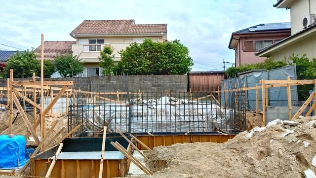 福岡市南区屋形原３丁目の新築一戸建の庭| 