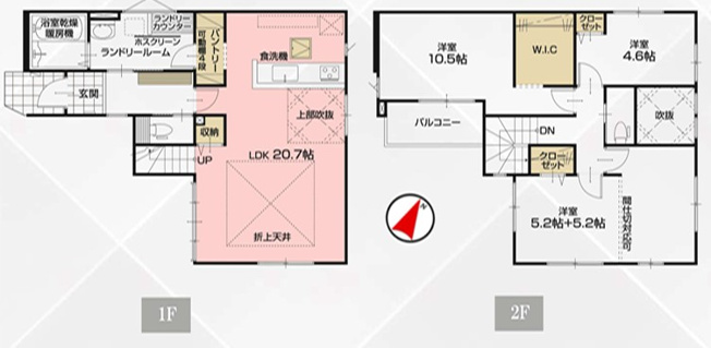 【間取り】 | LIGARE久喜市中妻 2期　新築住宅
