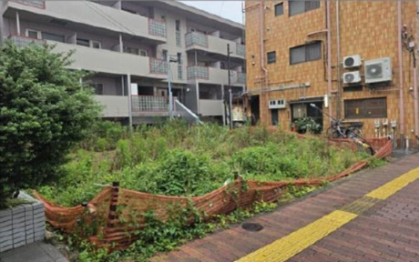 文京区小石川　建築条件なし売地