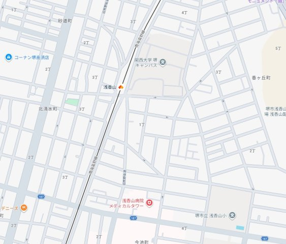 26(土)27(日)現地説明会！◆堺市堺区香ヶ丘町　新築一戸建ての地図