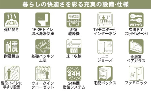 千葉市若葉区小倉台6丁目第2の居間・リビング|建築施工例