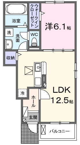 ルミエール伍番館の間取り