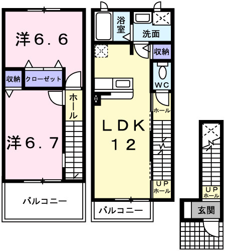 メゾン　ド　リジェールSの間取り