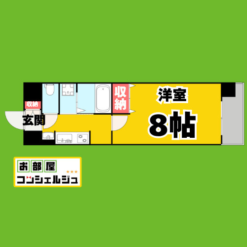 ArtizA上前津(アルティザカミマエヅ)の間取り