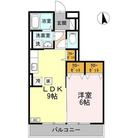 コンフォートの間取り