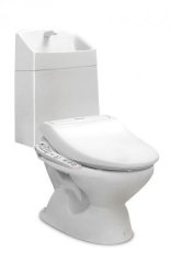 茨城町奥谷　中古戸建の内観：施工例|【同仕様画像】トイレはシャワートイレに新品交換します。大切な水を無駄なく節約しながら強力な水流で洗い流す家計にやさしい節水タイプです。