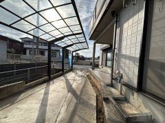 茨城町奥谷　中古戸建の駐車場|【リフォーム中】