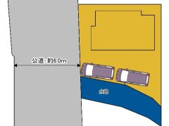 茨城町奥谷　中古戸建のその他|リフォーム前区画図です。