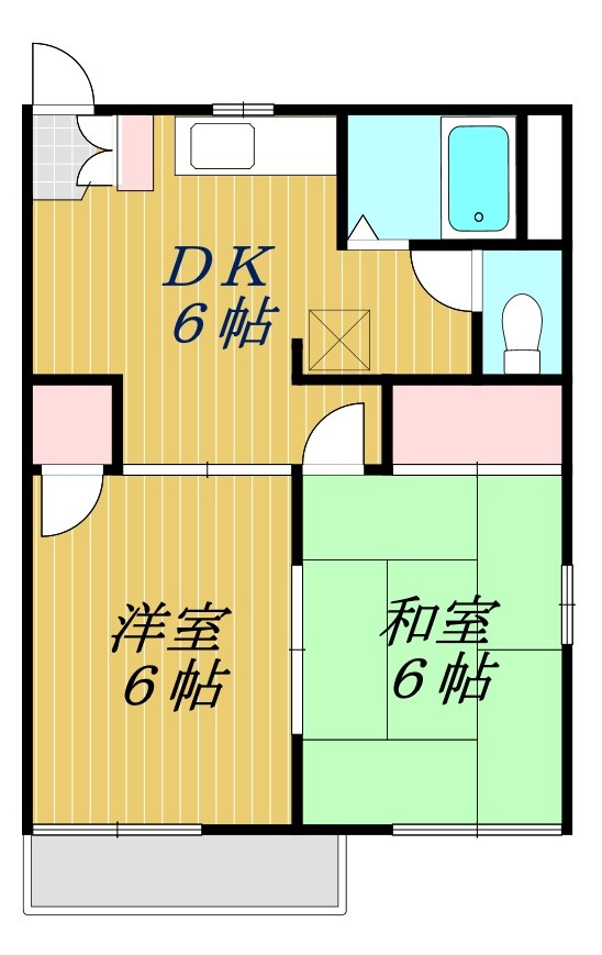 サニーフラット（柏）の間取り