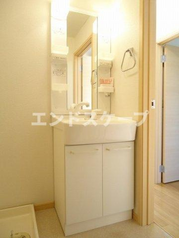 エミネンスユイⅠの洗面所|高崎、前橋のお部屋探しはエンドスケープまで！お客様の理想お聞かせ下さい♪