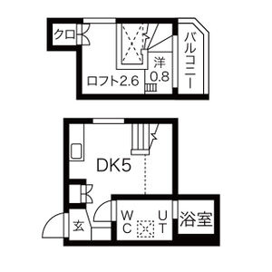 ARABESQUEの間取り