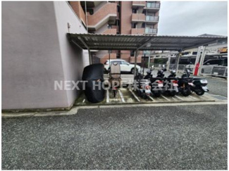 【駐輪場】 | エンゼルクレッセ西難波 | バイク置き場です♪
