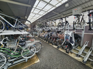 【駐輪場】 | エンゼルクレッセ西難波 | 自転車置き場です♪