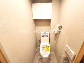 【トイレ】 | エンゼルクレッセ西難波 | 新品のトイレです♪水廻り全てが新品で気持ちよくご入居していただけます！！