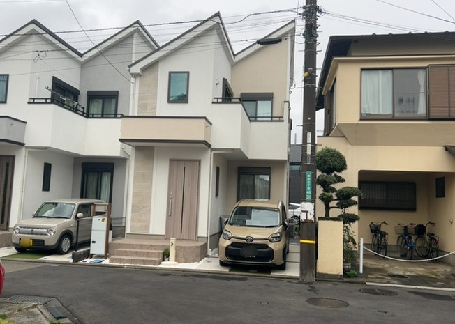 【外観】 | ガルボシティー相模原市南区若松３丁目６期　№２ | 住宅用の土地では前面道路に2m以上接していなければならないと法律で定められています。しかし、お持ちの車のサイズやライフスタイルなどにより、2mでは利便が悪い場合もございますので、事前に確認しましょう。