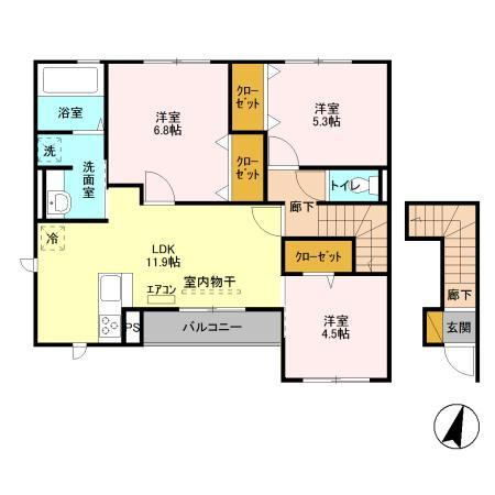 【間取り】 | なんてんの郷 Ⅱ