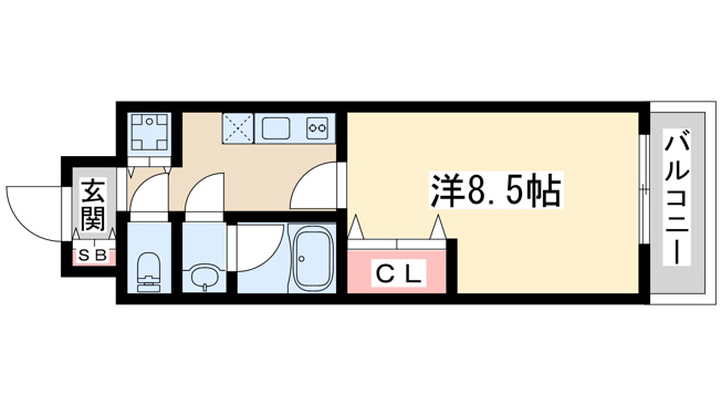 【間取り】 | カルム千昇2