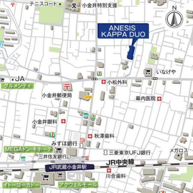 ANESIS　KAPPA　DUOの地図