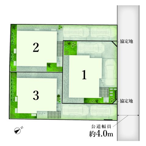 【区画図】 | ◇◆藤沢市辻堂東海岸1丁目 新築戸建 全3棟【2号棟】◆◇