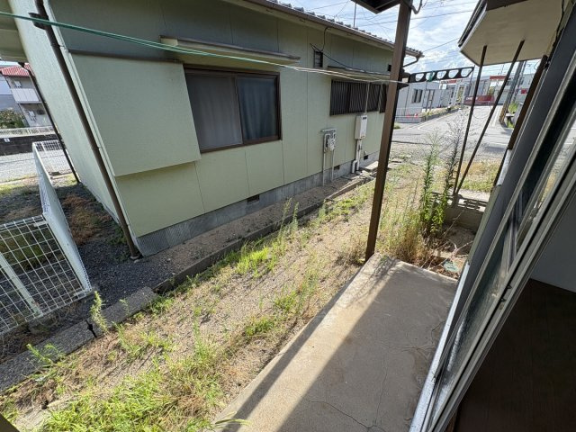 東古松戸建のバルコニー