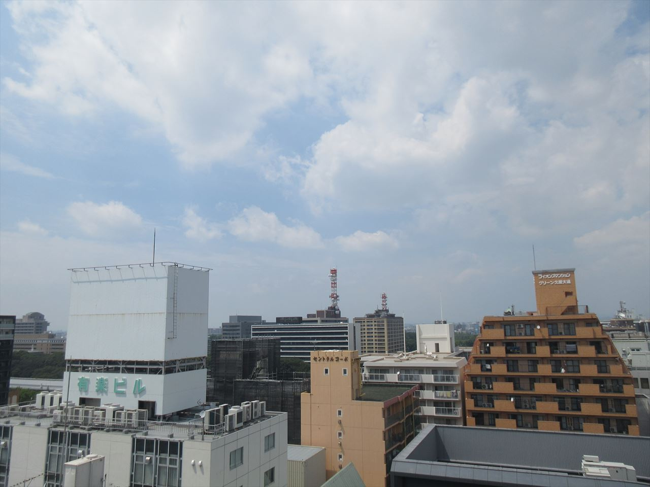 プレサンスTHE久屋大通レジェンド|名古屋市の賃貸ならMy賃貸の展望|プレサンスTHE久屋大通レジェンド