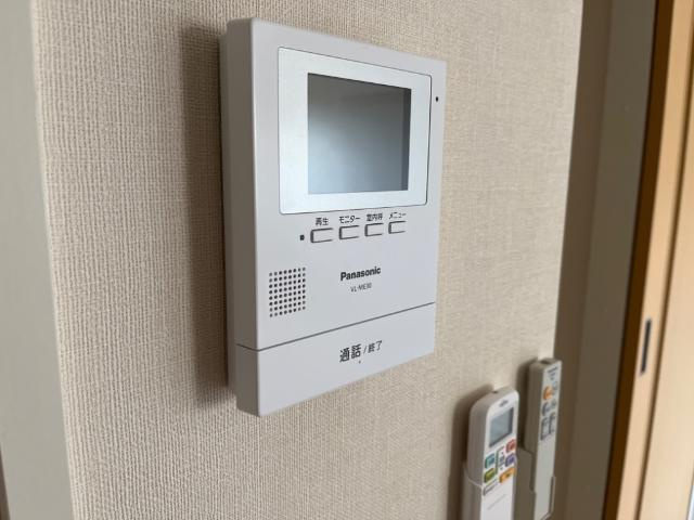 アリュール阿見のセキュリティ|カメラ付インターホン