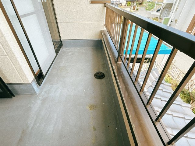 中古戸建　郡山市富久山町福原字沼下　明健小・明健中のバルコニー