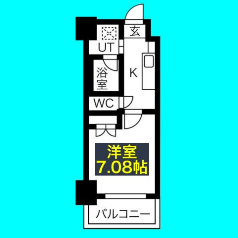 アールズタワー池下西の間取り