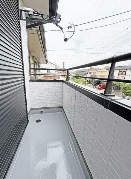 名古屋市港区（多加良浦町）のバルコニー