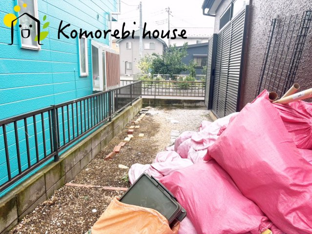 上尾市平塚　中古戸建ての庭|8/25撮影