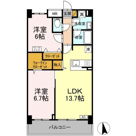 【間取り】 | アンクレージュ