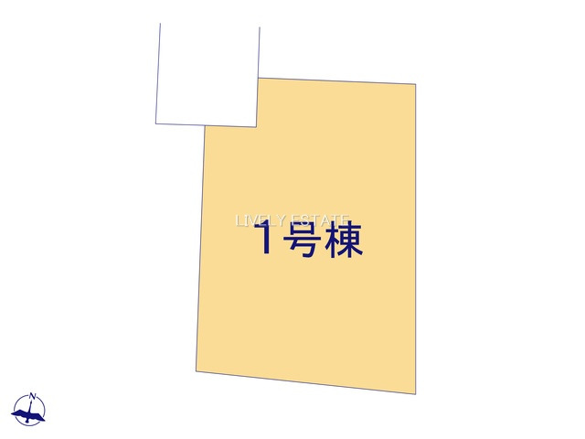 草加市新里町 新築分譲住宅の区画図