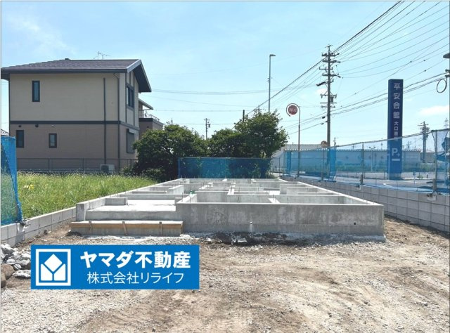 グラファーレ　丹羽郡扶桑町柏森　全1区画分譲の外観|「現地（2026年8月2日）撮影」　
■全体写真　
■ヤマダ不動産　株式会社リライフ　