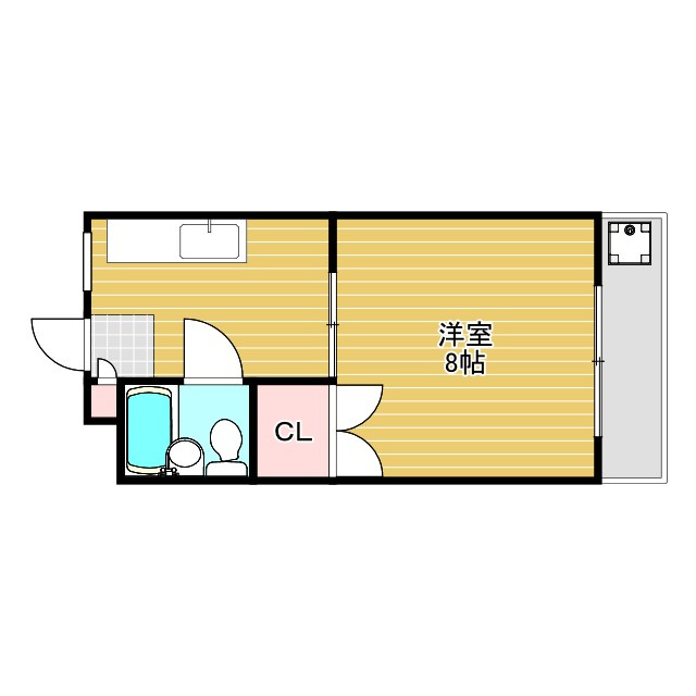 アバンテ二葉の間取り