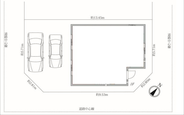【区画図】 | 川越市寿町 | 全1棟