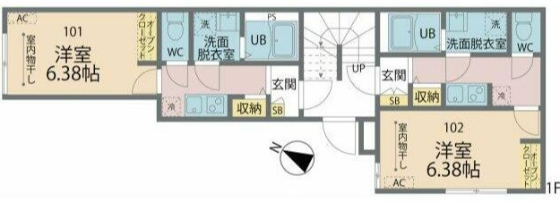 カインドネスみずほ台の間取り
