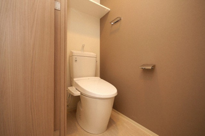 【トイレ】 | ソルレヴェンテ北堀江Q | 落ち着いたトイレです