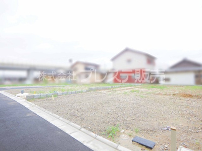 【その他】 | 奈良市菅原町の新築一戸建 全３区画 | 現地写真（建物の建築工事を開始する前に撮影したものです）※現地に係員は常駐しておりません。